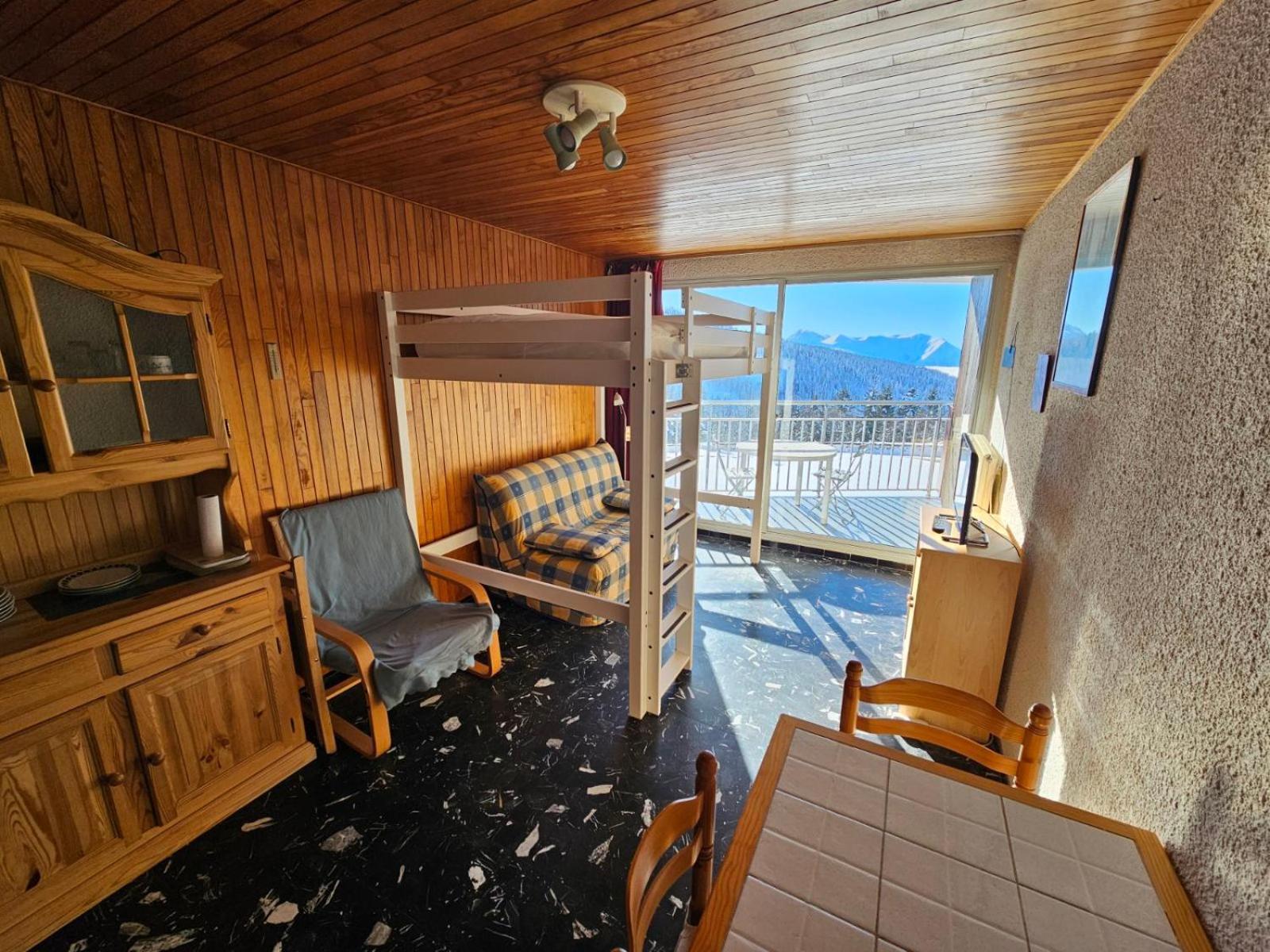 Appartement Studio 2p, terrasse  à Chamrousse Extérieur photo